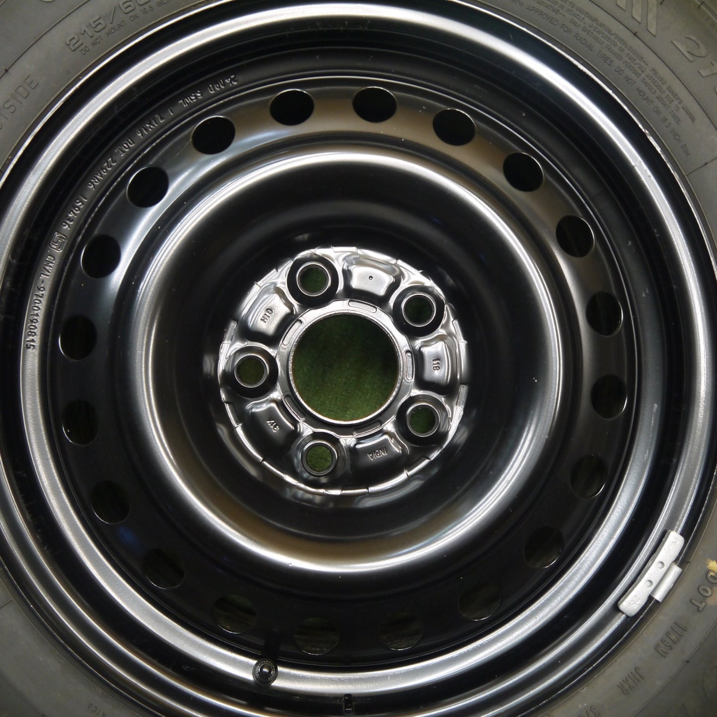 新車外し！24年★ホンダ WR-V 純正 スチール 215/60R16 グッドイヤー EfficientGrip PERFORMANCE 16インチ WRV PCD114.3/5H★5072501Hノ