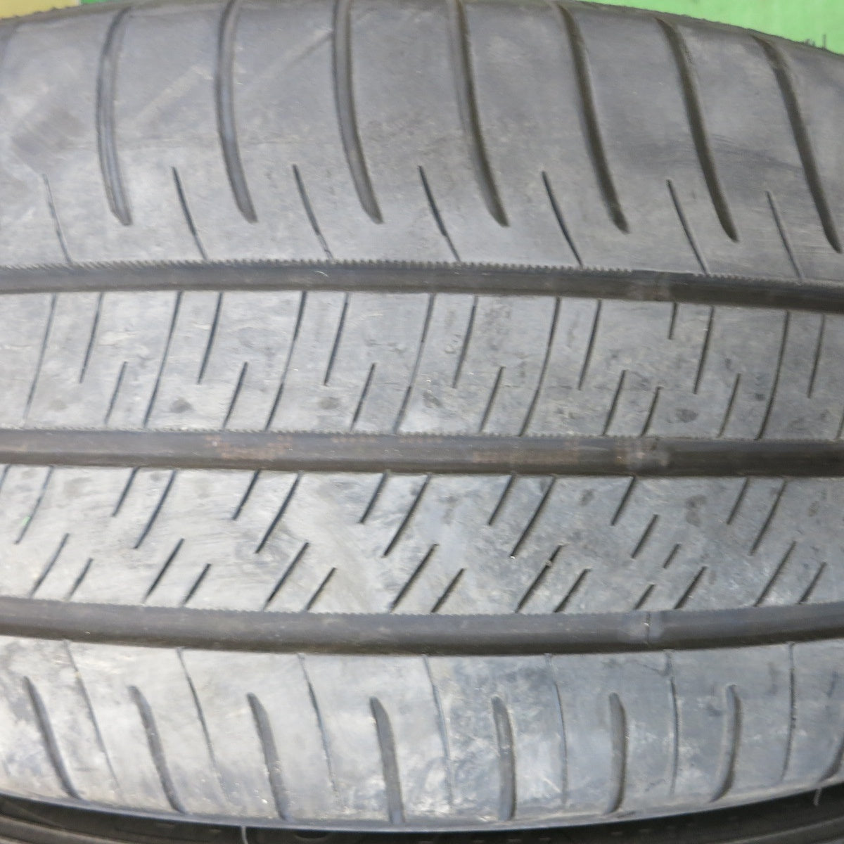 バリ溝！23年！9.5分★ジープ コンパス リミテッド 純正 215/55R18 ダンロップ エナセーブ RV505 18インチ PCD114.3/5H★5100508HAノ