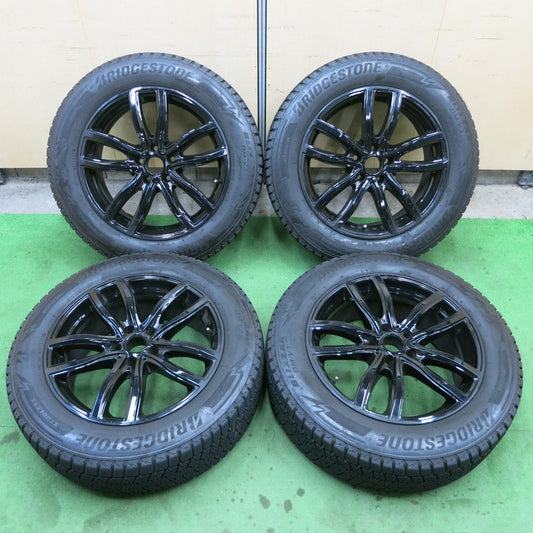 バリ溝！8.5分★BMW 等 MAK FAHR 225/60R18 スタッドレス ブリヂストン ブリザック DM-V3 18インチ マック ファー PCD112/5H★5051201ナス