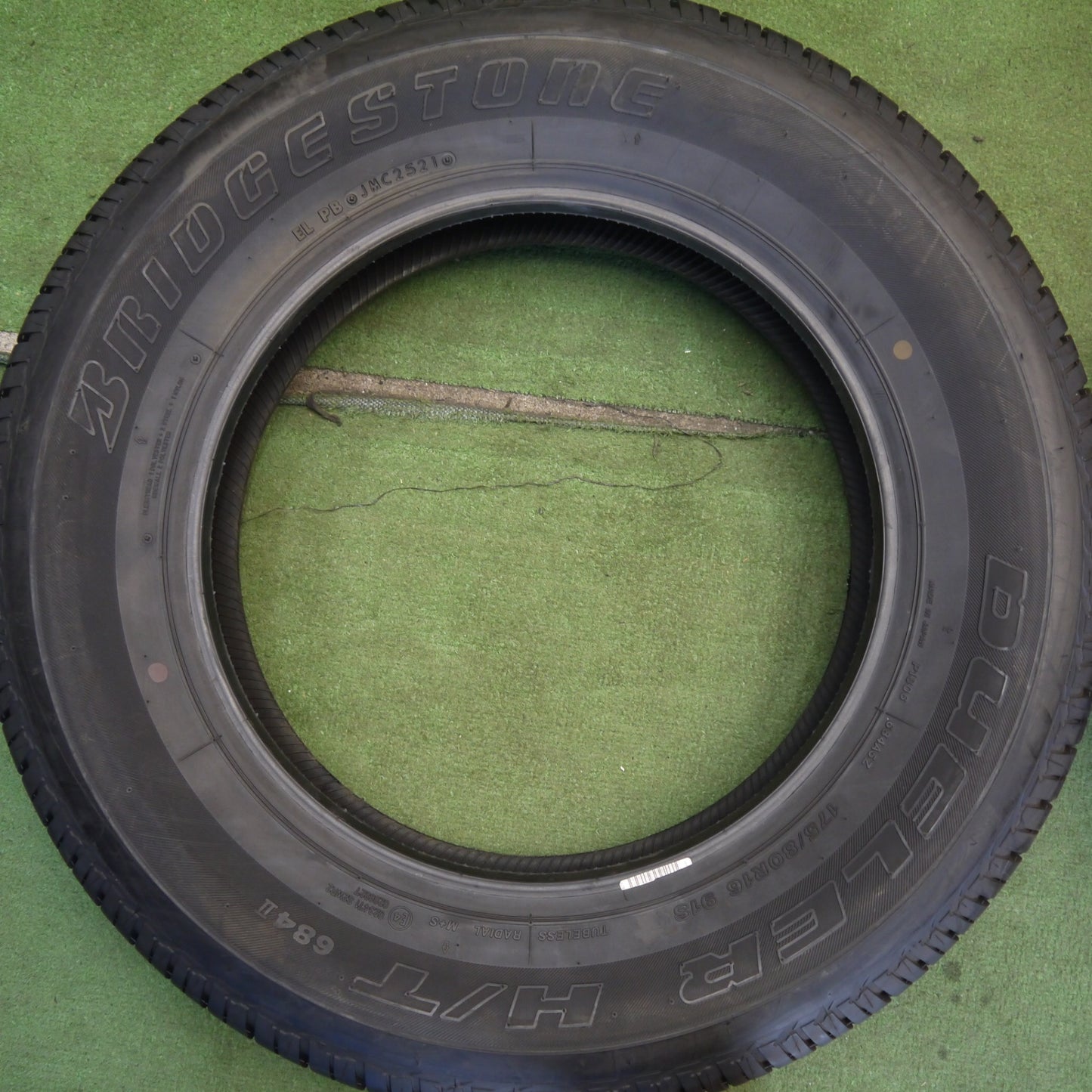 新車外し★ジムニー 等 175/80R16 ブリヂストン デューラー H/T 684 Ⅱ DUELER タイヤ 16インチ★6052603Hノタ