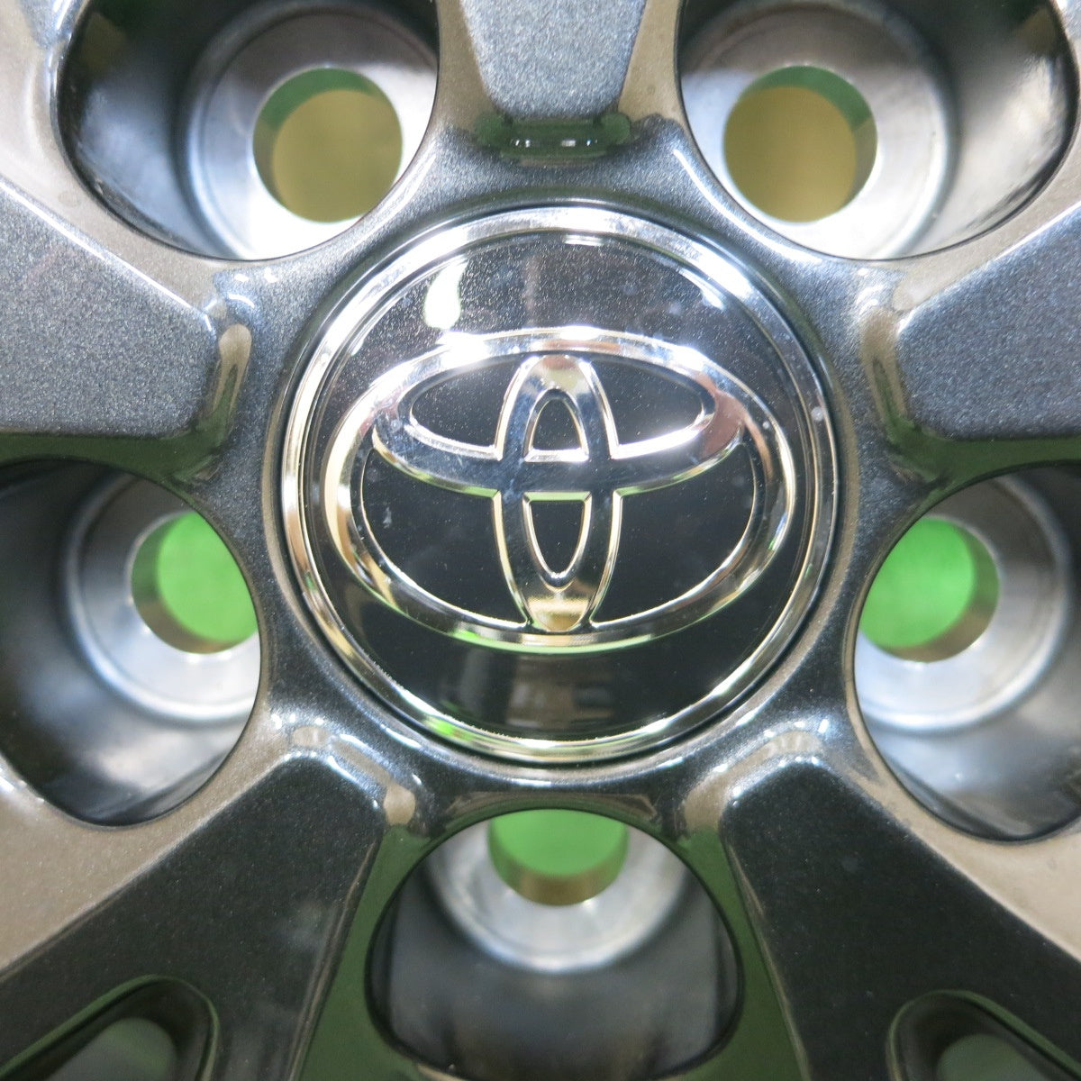 [送料無料] 新車外し★トヨタ カローラ ツーリング W×B 純正 ホイール 17インチ 17×7.5J PCD100/5H★5031103ナホ