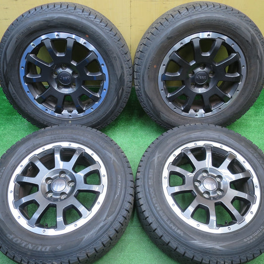 バリ溝！22年！キレイ！9.5分以上★ジープ レネゲード 純正 215/65R16 スタッドレス ダンロップ ウインターマックス SJ8 16インチ PCD110/5H★5110905NJス