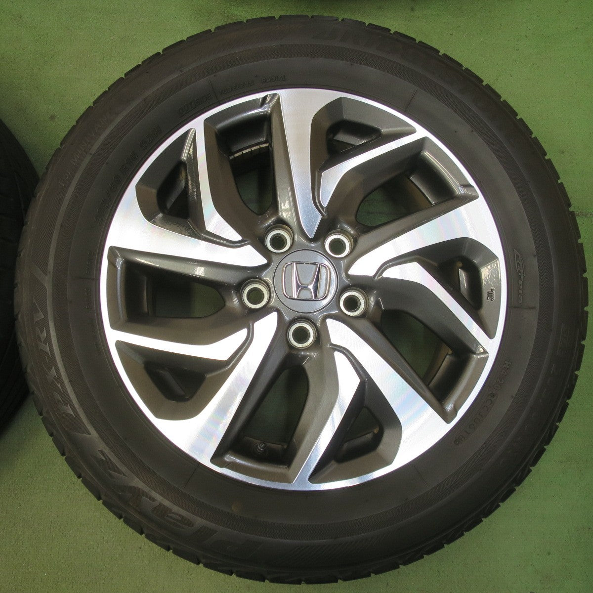 バリ溝！キレイ！9分◎ホンダ RP ステップワゴン スパーダ 純正 205/60R16 ブリヂストン プレイズ PX-RV 16インチ PCD114.3/5H◎6081104IMノ