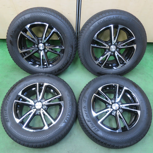 バリ溝！9.5分★プジョー 等 EUROTECH GAYA SOLI 215/65R16 ヨコハマ BluEarth-4S AW21 ユーロテック ガヤ ソリ 16インチ PCD108/5H★5092610イノ