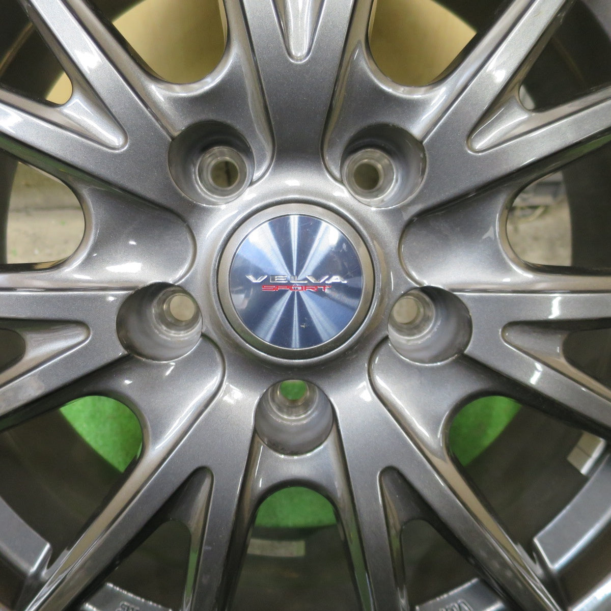 4本価格★VELVA SPORT ヴェルヴァ スポーツ 16インチ ホイール 16×6.5J PCD114.3/5H★6022002NGホ