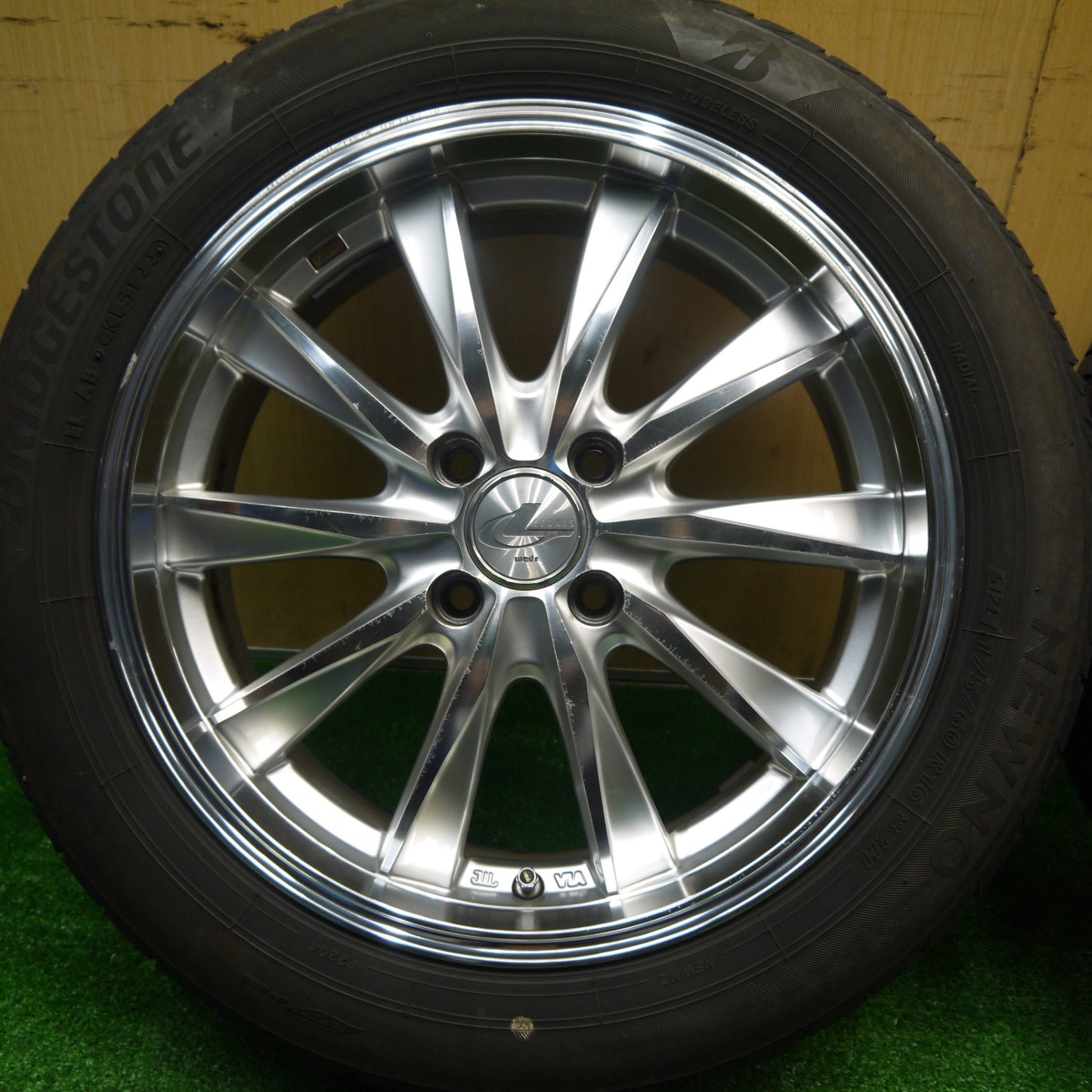 4本価格！24年★LEONIS CX 175/60R16 ブリヂストン NEWNO ニューノ 16インチ レオニス PCD100/4H★5102207Hノ