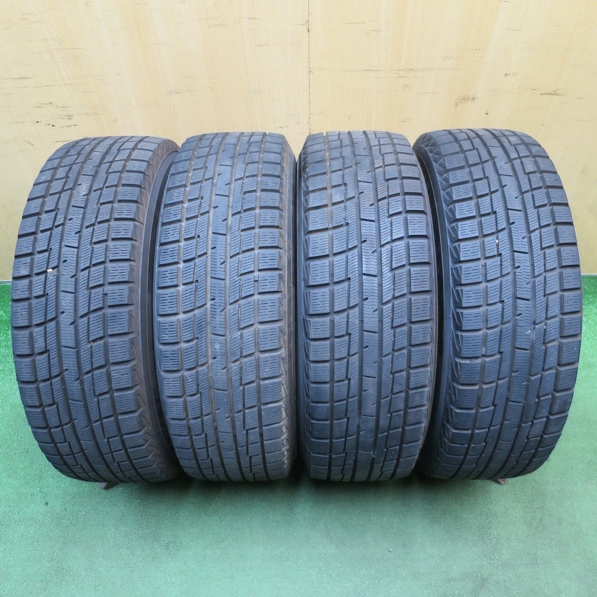 バリ溝！25年！9.5分◎プリウス 等 195/65R15 スタッドレス プラクティバ アイス BP02 JOKER ジョーカー 15インチ PCD100/5H◎6060902NJス