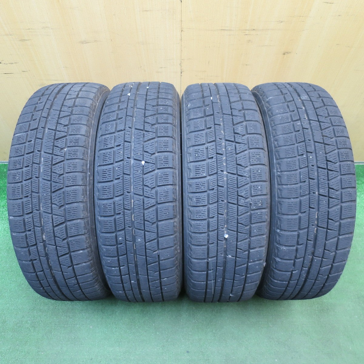 バリ溝！8.5分★スタッドレス 185/60R15 ヨコハマ アイスガード iG50 プラス STRANGER ストレンジャー 15インチ PCD100/4H★6040901NJス