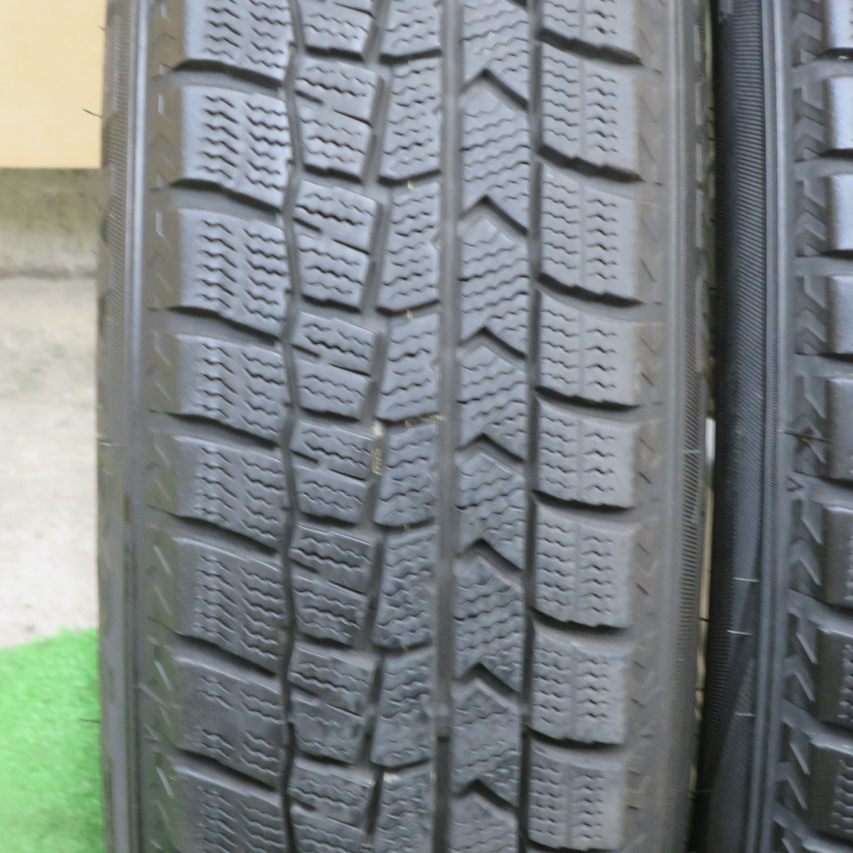 バリ溝！22年！キレイ！8.5分★スタッドレス 155/80R13 ダンロップ ウインターマックス WM02 JOKER ジョーカー 13インチ PCD100/4H★6040601TTス