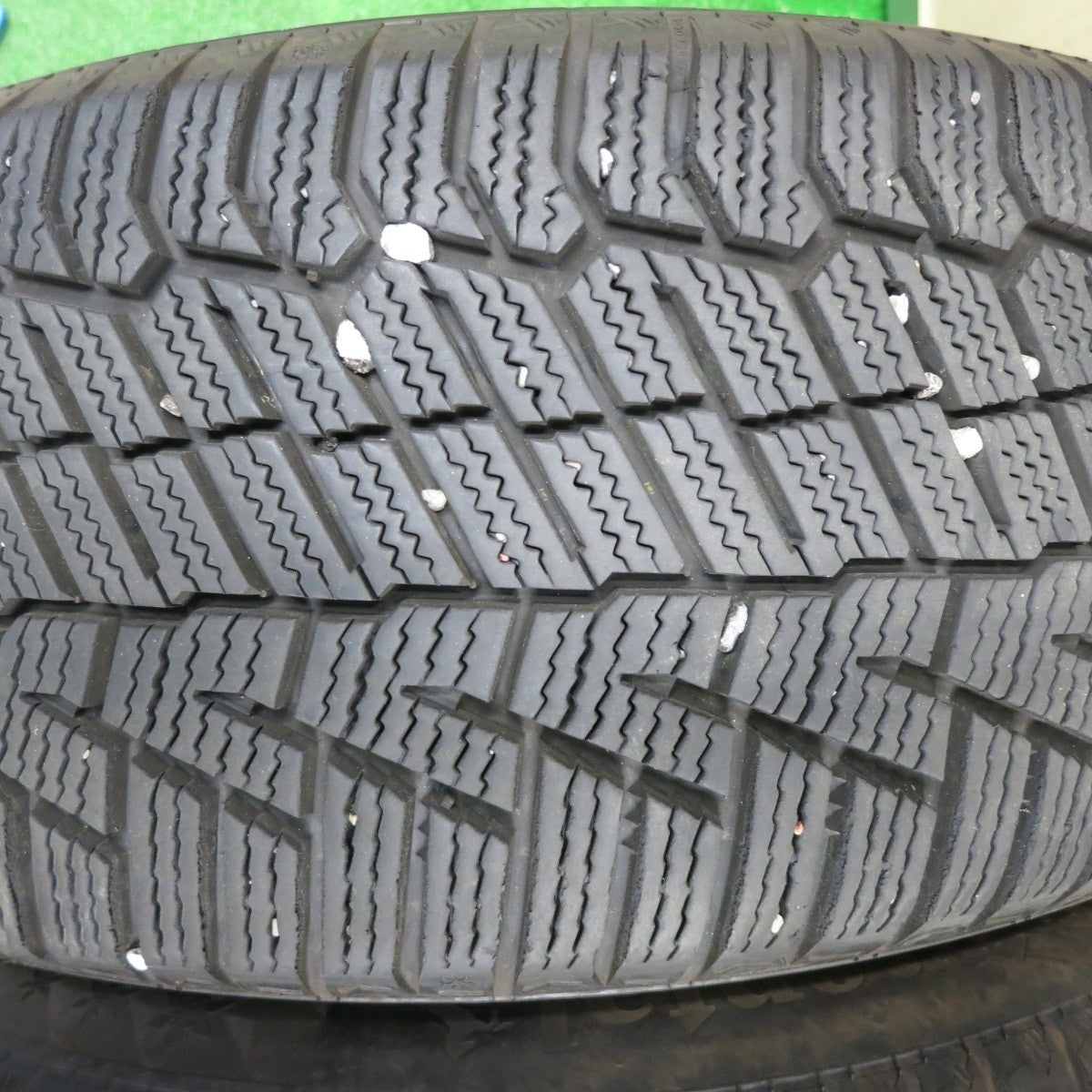 バリ溝！22年！9分★ベンツ等 EUROFORSCH 205/50R17 スタッドレス コンチネンタル ノースコンタクト NC6 ユーロフォルシュ PCD112/5H★4111904TNス