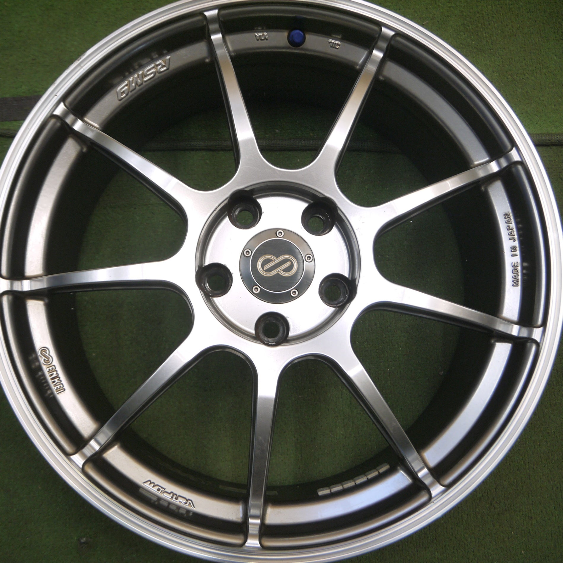 送料無料* 4本価格☆ENKEI RSM9 ホイール 18インチ エンケイ 18×7.5J