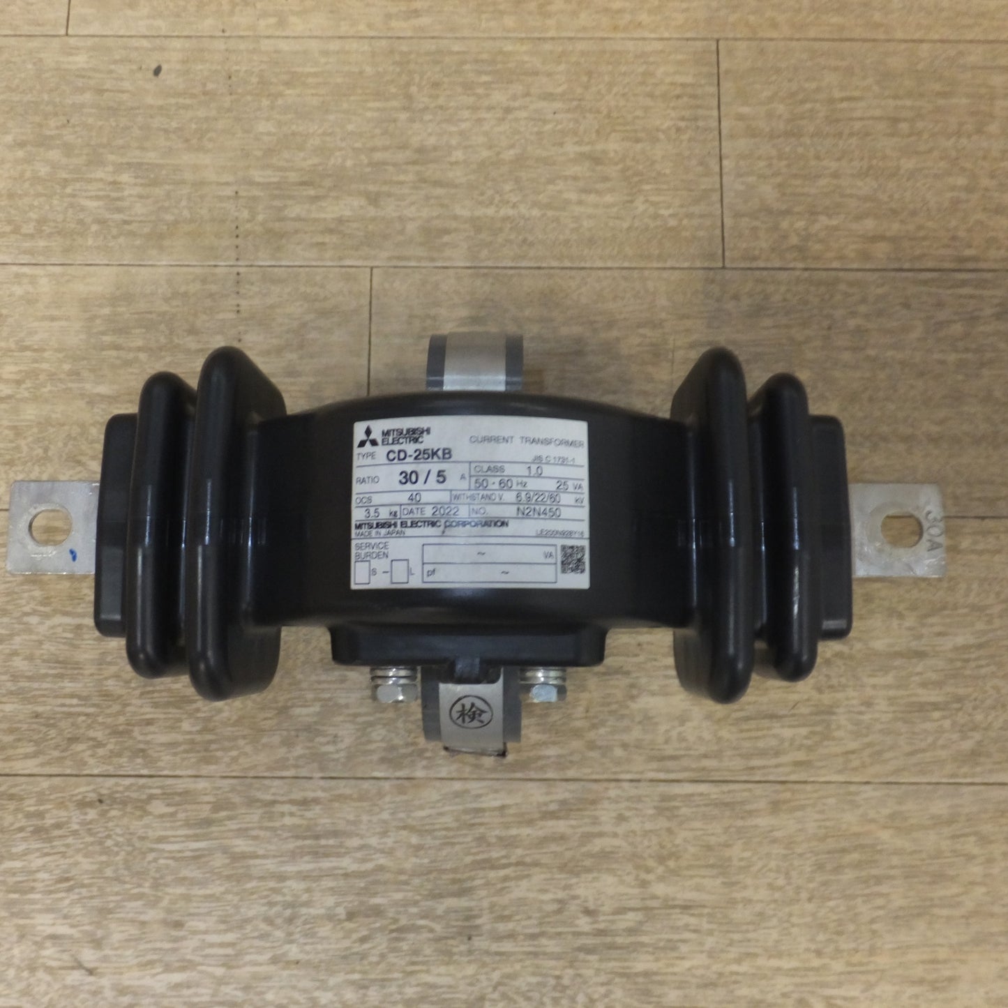 ●複数在庫有●[送料無料] 未使用★三菱電機 MITSUBISHI 計器用変成器 変流器 電力管理用計器 CD-25KB　RATIO 30/5A★