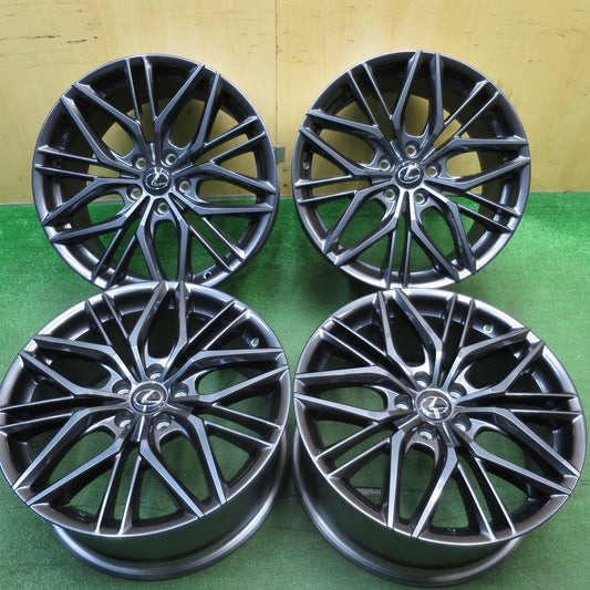 新車外し★レクサス IS Fスポーツ パフォーマンス 純正 ホイール 19インチ 19×8.5J 19×9.5J PCD114.3/5H★4101102NJホ