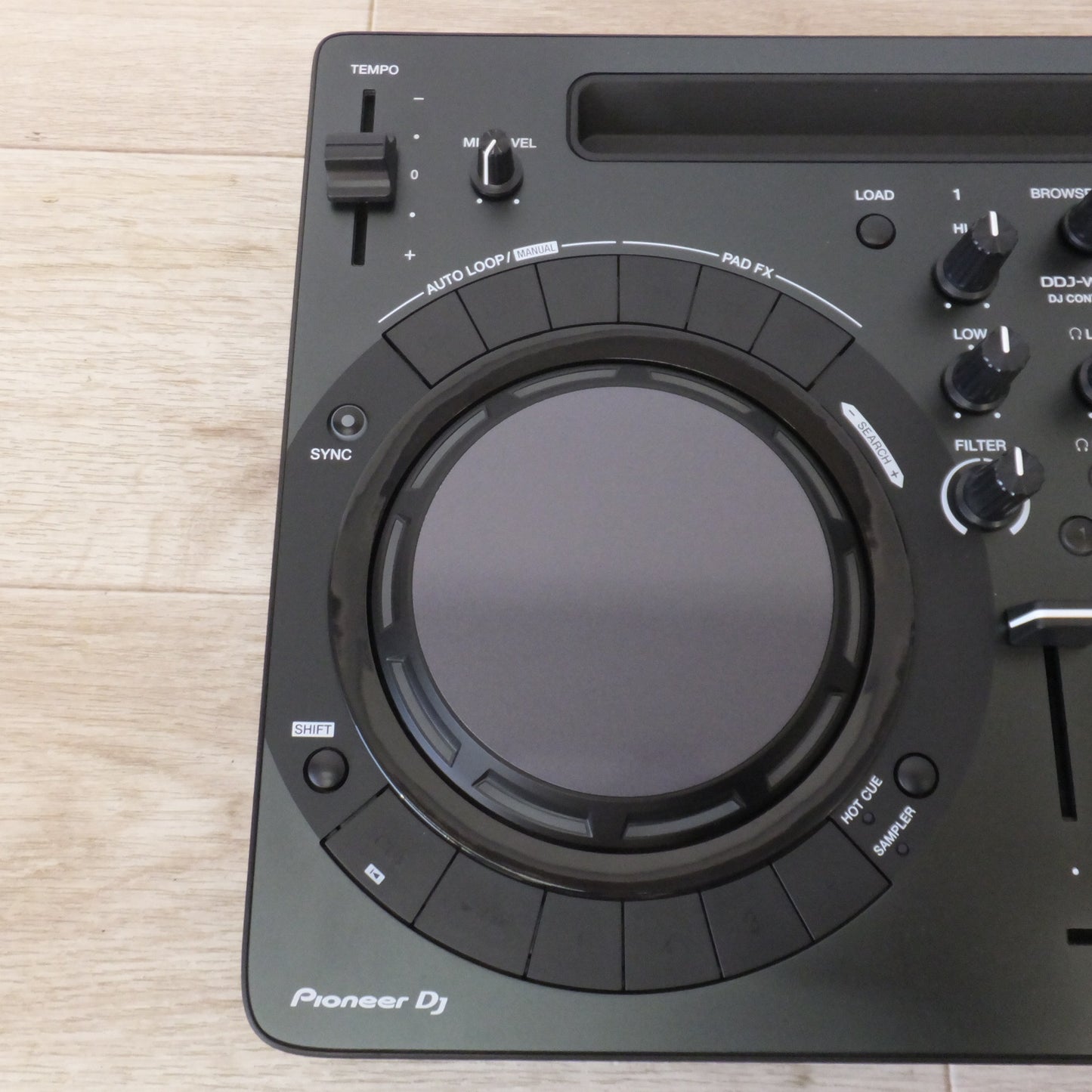 [送料無料] 美品★PioneerDJ 18年製 WeDJ対応 2ch DJコントローラー black DDJ-WEGO4-K★