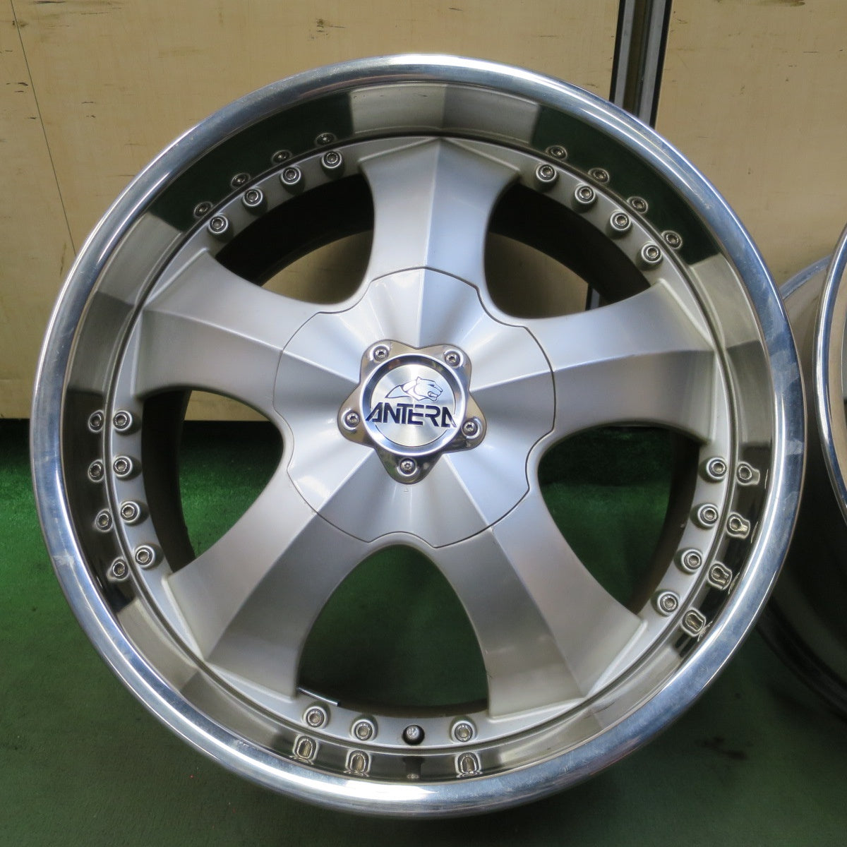 4本価格◎ANTERA アンティーラ 20インチ ホイール 20×9.5J PCD120/5H◎6080503NGホ
