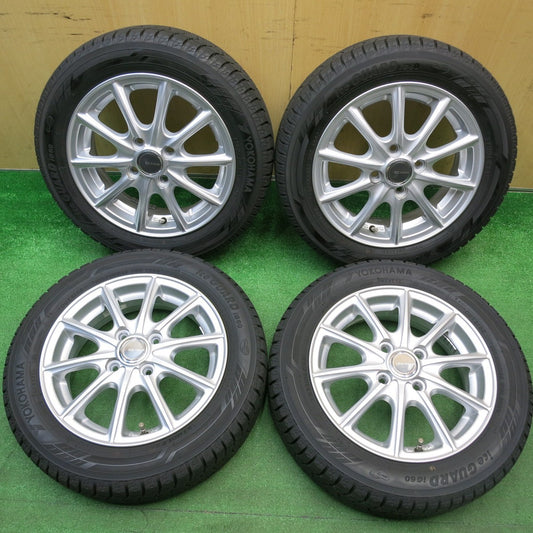バリ溝！キレイ！9.5分以上★スタッドレス 155/65R14 ヨコハマ アイスガード iG60 ECO FORME SE-15 エコフォルム 14インチ PCD100/4H★6010305HAス