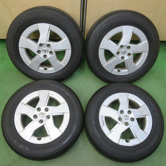 バリ溝！23年！9.5分★トヨタ 30系 プリウス 純正 195/65R15 トーヨー SD-7 15インチ PCD100/5H★6040408イノ