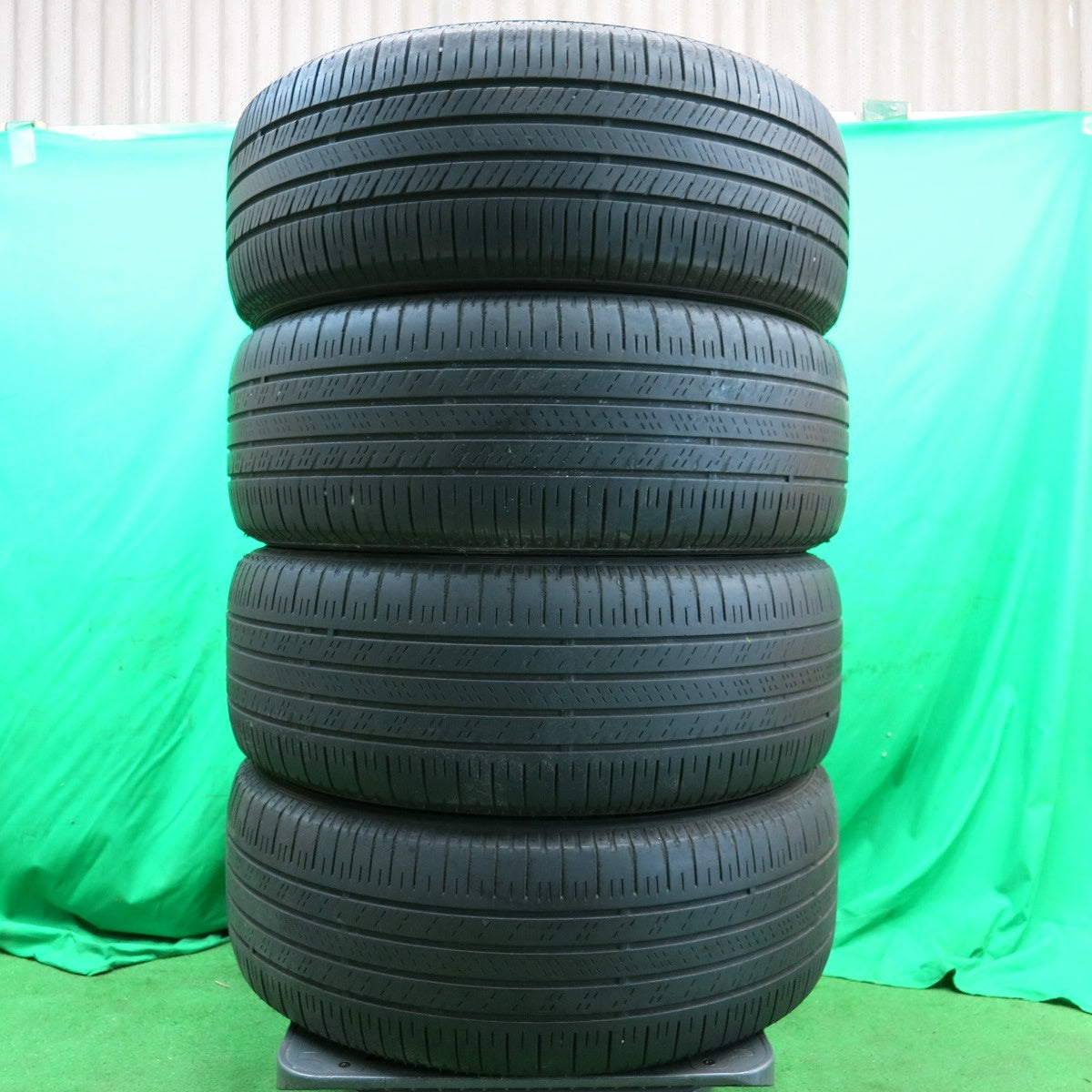 *送料無料* キレイ★三菱 デリカ D:5 純正 225/55R18 グッドイヤー イーグル LS2 18インチ D5 PCD114.3/5H★4053101ナノ