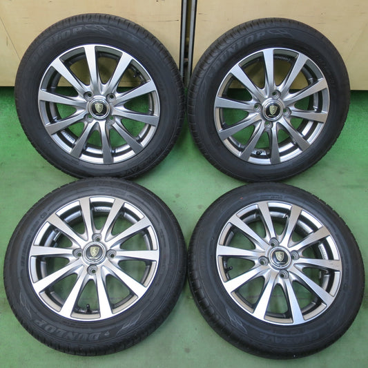 ほぼ未使用！25年★155/65R14 ダンロップ エナセーブ EC204 MANARAY SPORT マナレイ スポーツ 14インチ PCD100/4H★6022308イノ
