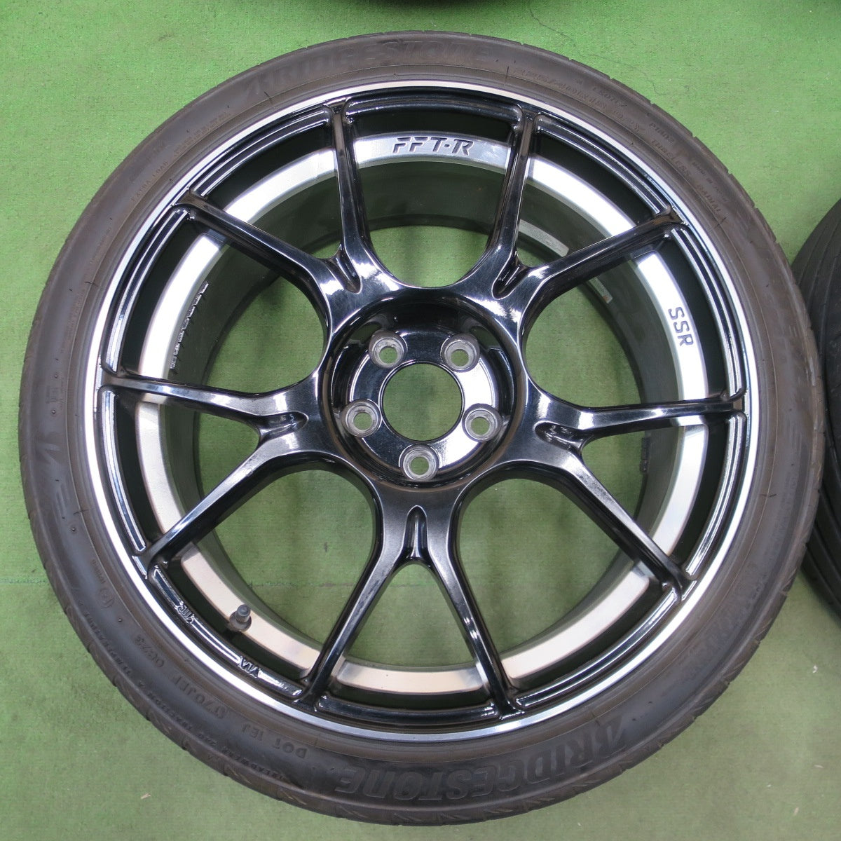 4本価格！23年◎86 BRZ 等 SSR GTX02 FFT-R 225/40R18 ブリヂストン ポテンザ S007A 18インチ PCD100/5H◎6090901NGノ