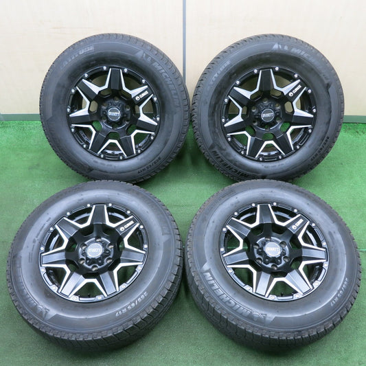*送料無料* バリ溝！21年！キレイ！9分★SWATT CLIMATE 265/65R17 ミシュラン LATITUDE TOUR スワット クライメイト 17インチ PCD139.7/6H★4041701TNス