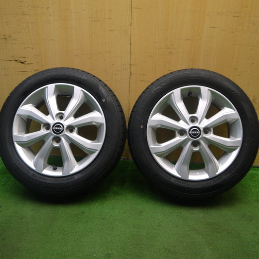 バリ溝！24年！キレイ！8.5分！2本★日産 デイズ ルークス 純正 155/65R14 ダンロップ エナセーブ EC300+ 14インチ PCD100/4H★5061605Hノ