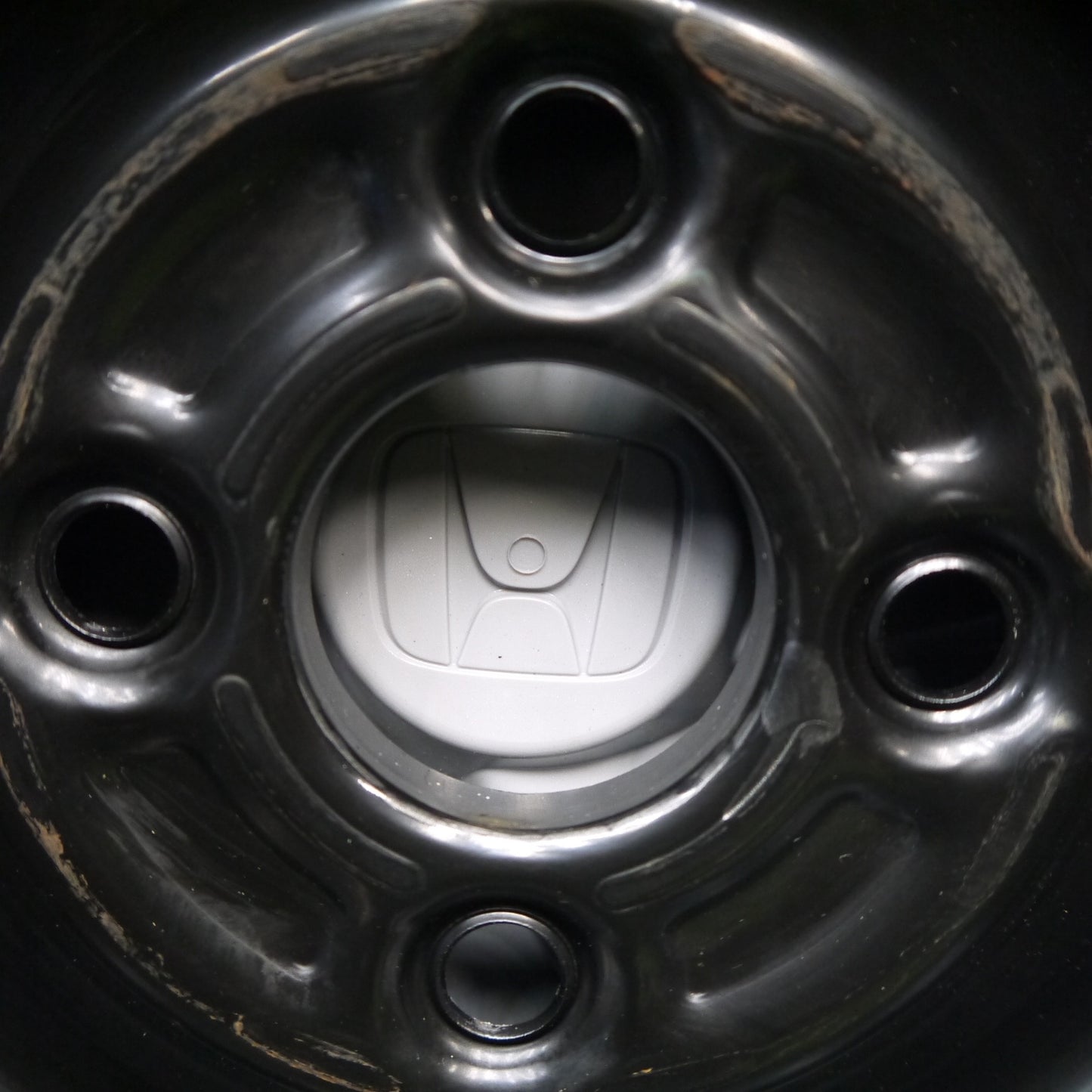 新車外し！25年★ホンダ JF5 N-BOX 純正 スチール 155/65R14 ヨコハマ ブルーアース 14インチ PCD100/4H★6020903Hノ