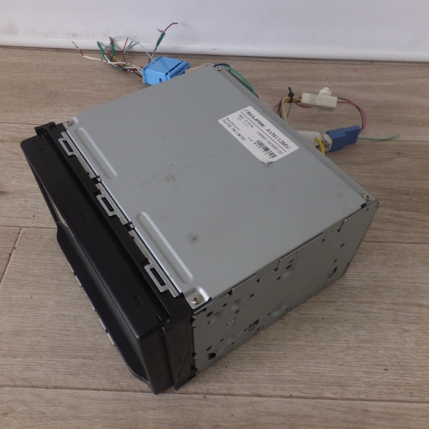 [送料無料] 現状品★富士通テン イクリプス ECLIPSE メモリーナビゲーション AVN113MV セキュリティロック[76]★