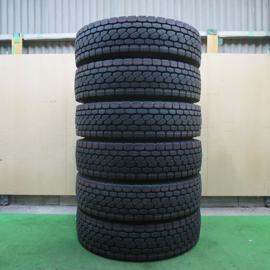 未使用！25年！6本★トラック タイヤ 225/80R17.5 123/122L ブリヂストン エコピア M801Ⅱ ミックス オールシーズン 17.5インチ★5092407イスタ