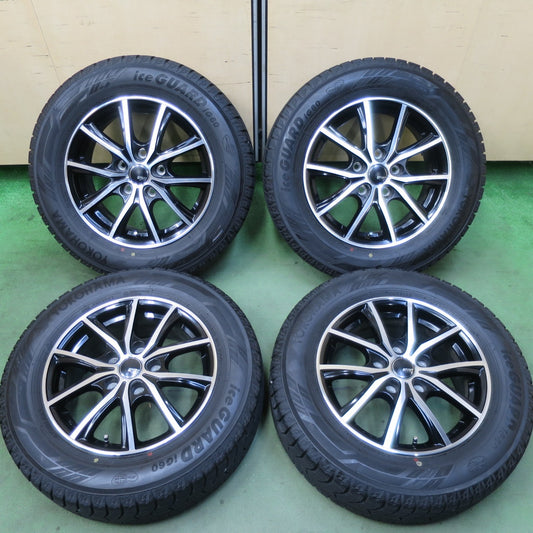 バリ溝！22年！キレイ！9分★スタッドレス 195/65R15 ヨコハマ アイスガード iG60 SPORT KRONE スポルト クローネ 15インチ PCD114.3/5H★5111903TTス