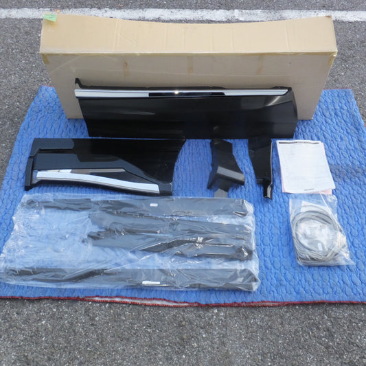 [送料無料] 未使用★トヨタ TOYOTA 純正 MODELLISTA ハリアー 80系 サイドスカート D2611-63110/210　750SIDE インナーSET(25)★