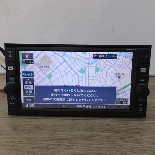 [送料無料] ★ケンウッド製 日産 純正 日産オリジナルナビゲーション MJ117D-W B8260-79983-NP(35)★