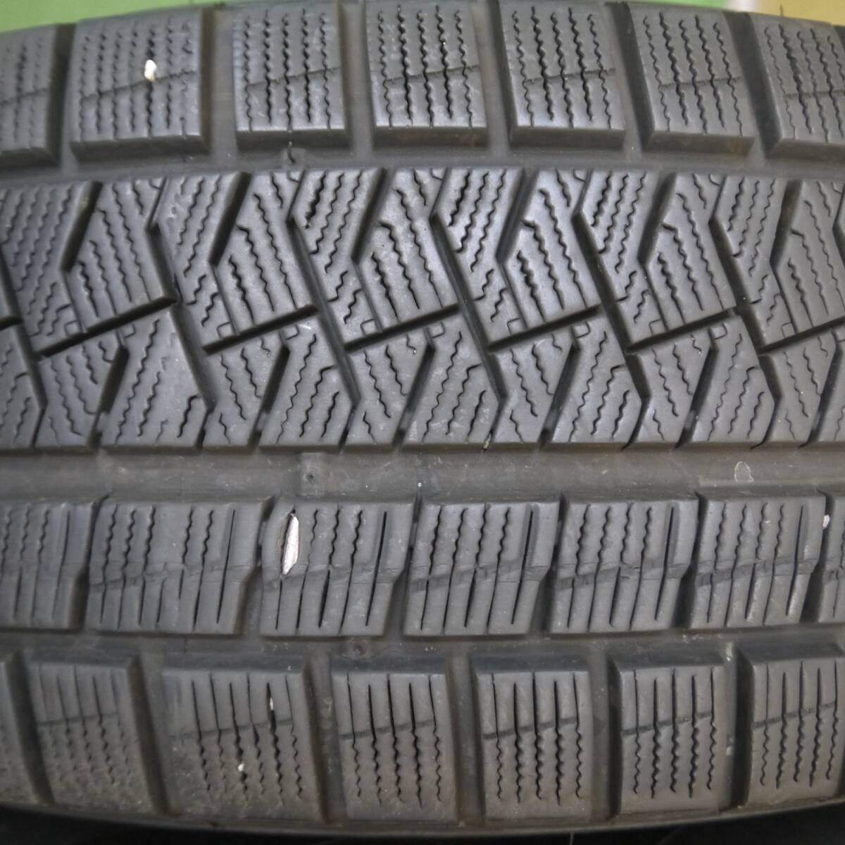 バリ溝 21年 綺麗 8.5分★スタッドレス 225/65R17 ピレリ アイスアシンメトリコ プラス ZACK JP-110 PCD114.3/5H★4060710Hス