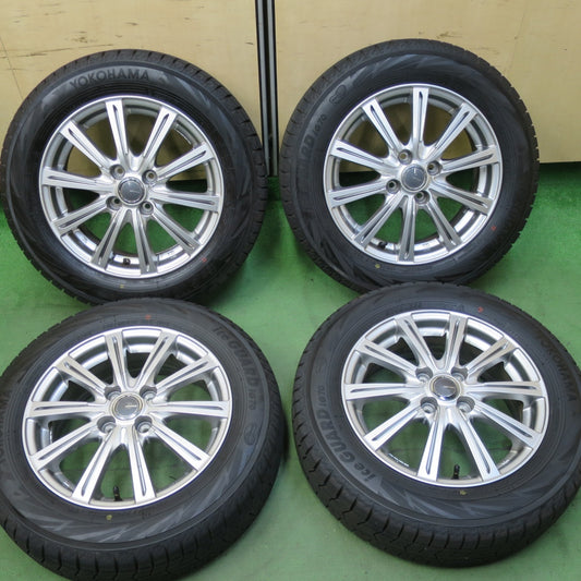 バリ溝！24年！キレイ！ほぼ10分★スタッドレス 175/65R15 ヨコハマ アイスガード iG70 MiLLOUS ミルアス 15インチ PCD100/4H★5052901TTス
