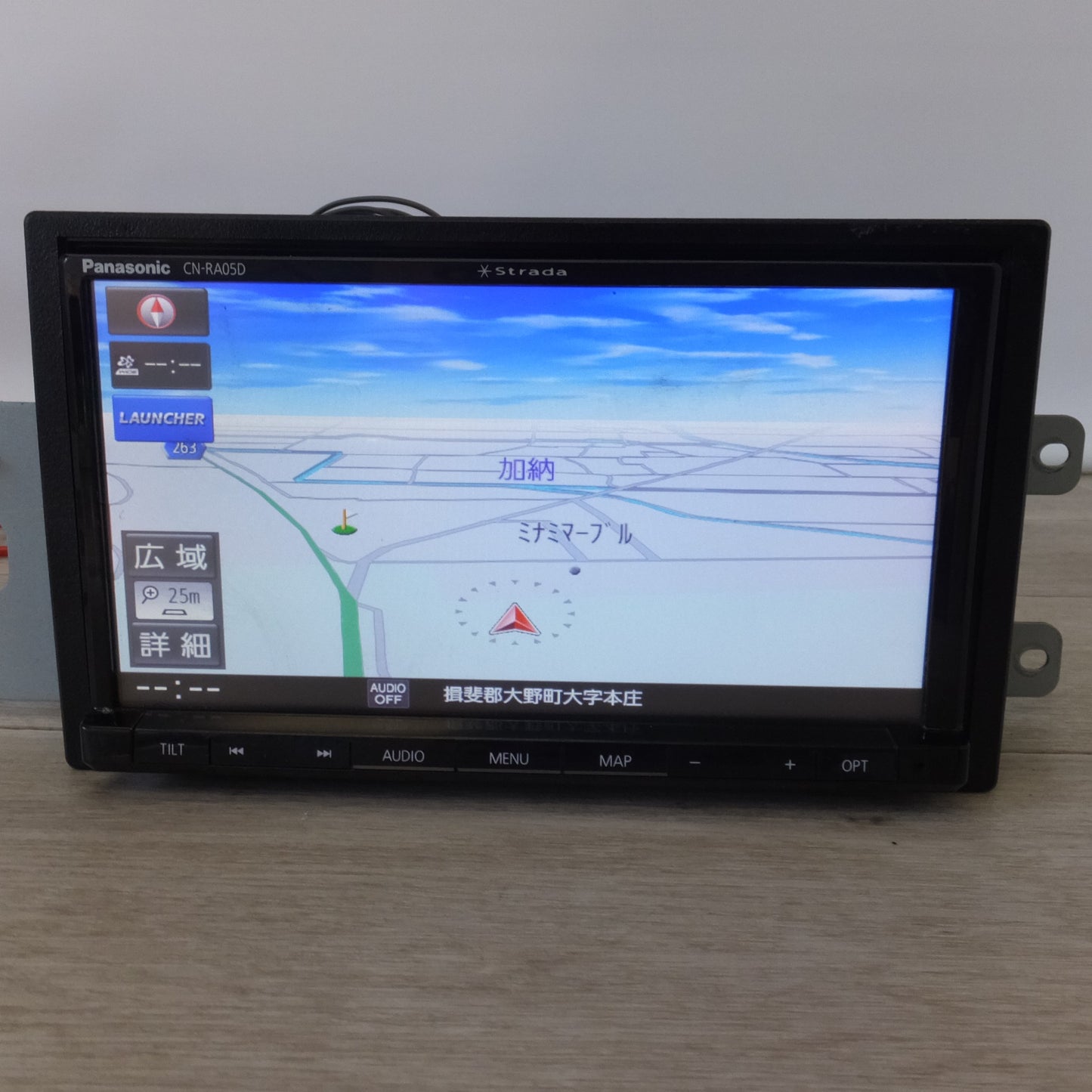 [送料無料] ★パナソニック Panasonic SDカーナビステーション Strada CN-RA05D(10★