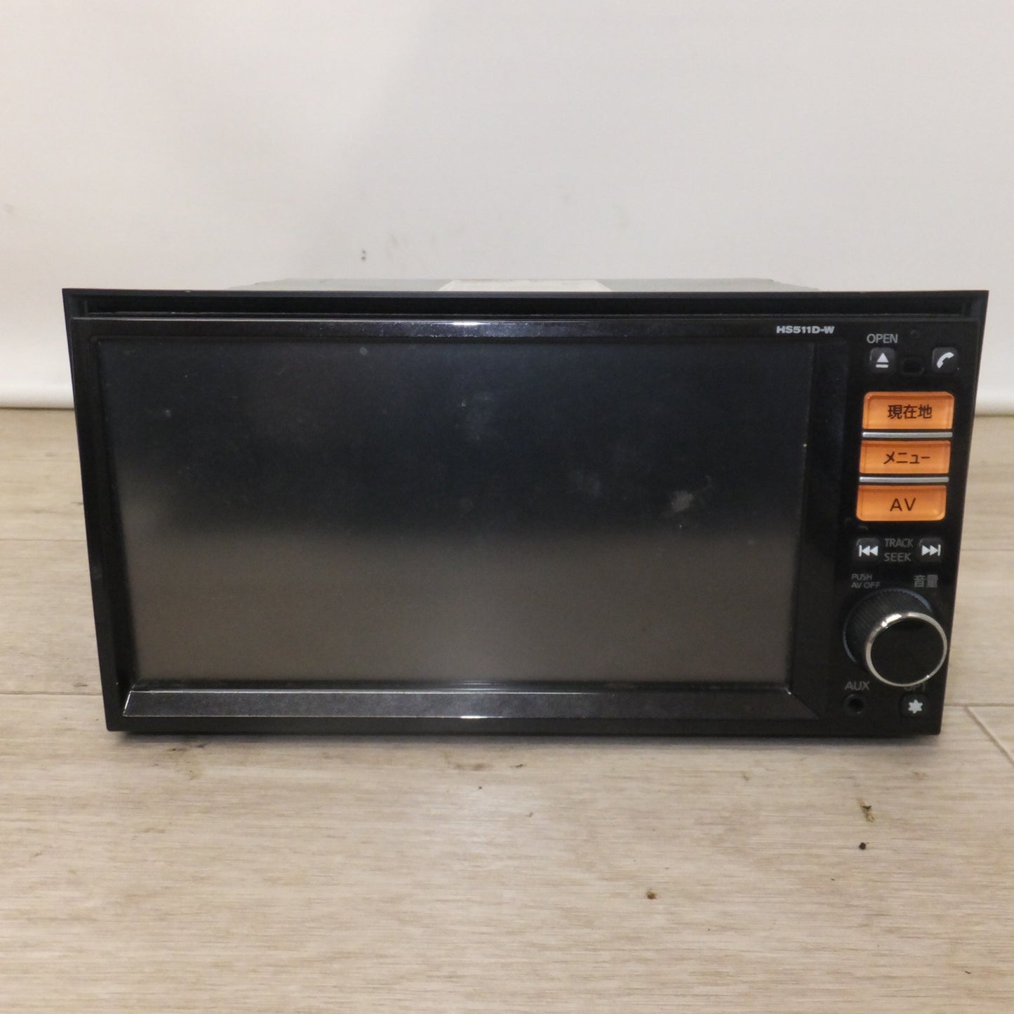 [送料無料] 現状品★三洋製 日産 純正 オリジナルナビゲーション HS511D-W B8260-7999M NVA-HD7511W[69]★