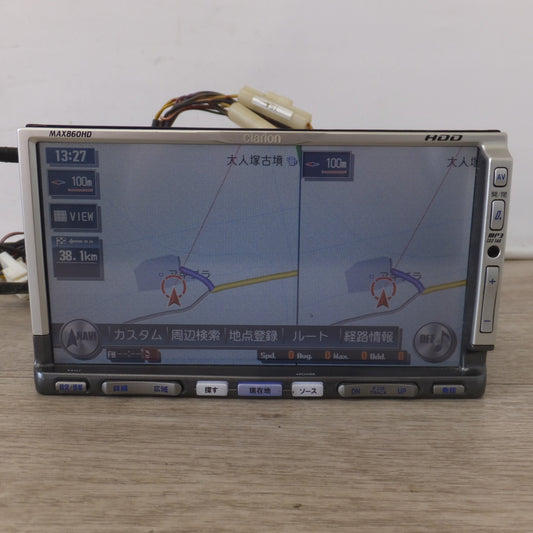 [送料無料] ★クラリオン製 スズキ 純正 タッチパネルAV-Naviシステム MAX860HD 99000-79R77(62)★