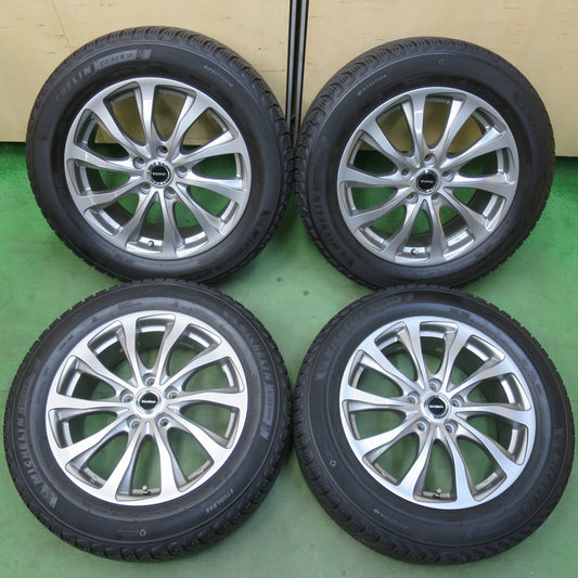 バリ溝！22年！キレイ！9分★スタッドレス 215/60R17 ミシュラン X-ICE SNOW BALMINUM TR10 バルミナ 17インチ PCD114.3/5H★5122904イス