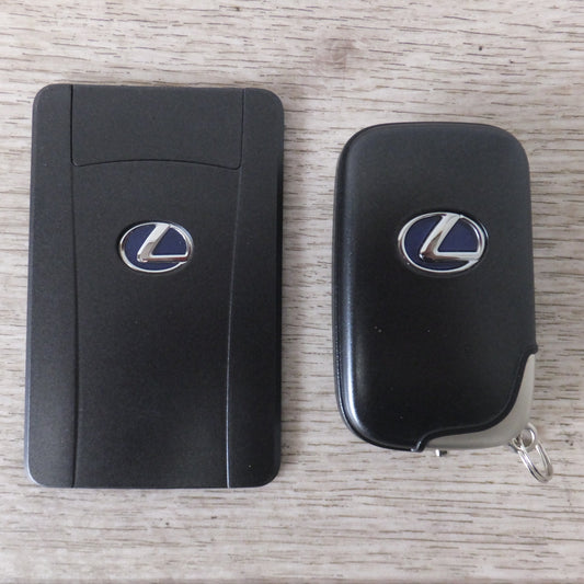 [送料無料] ★デンソー製 レクサス LEXUS 純正 CT ZWA10 スマートキー カードキー 14AEA セット★