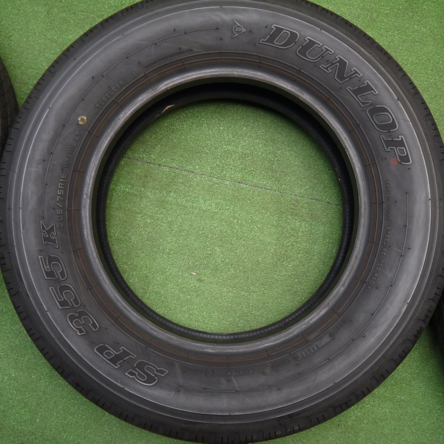 バリ溝！8.5分！6本★トラック タイヤ 205/75R16 113/111L ダンロップ SP355K 16インチ★5120901Hノタ