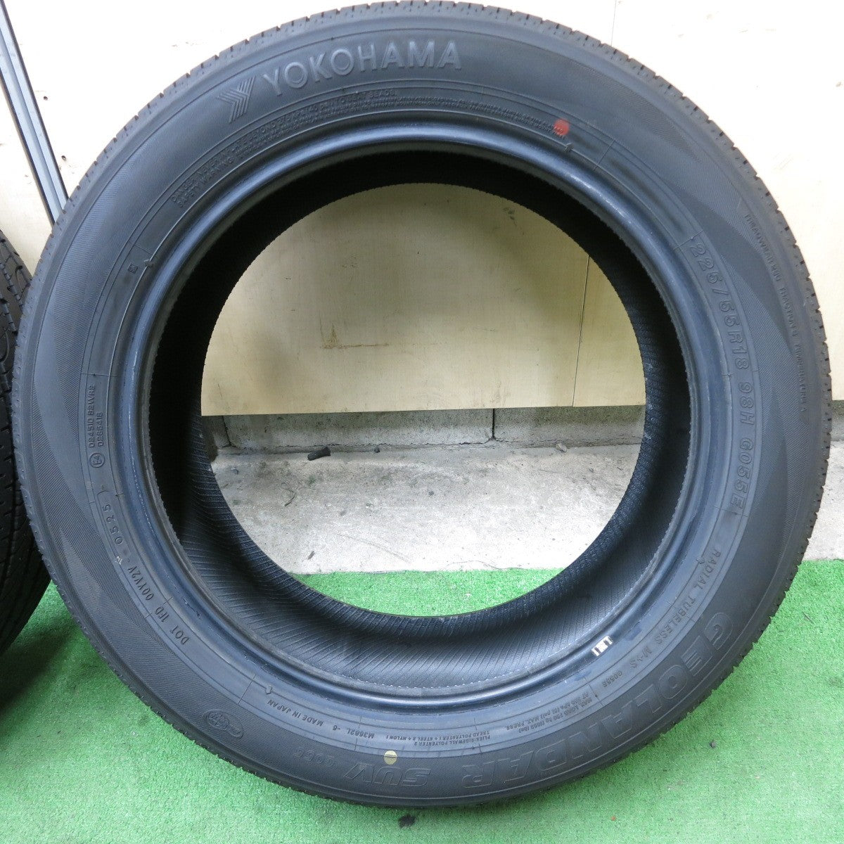 ①新車外し 2025年製 ヨコハマ 225/55R18 10分山 ※2本 デリカ 新車外し 2025年製 ヨコハマ 225/55R18 10分山 ※2本 デリカ 楽天