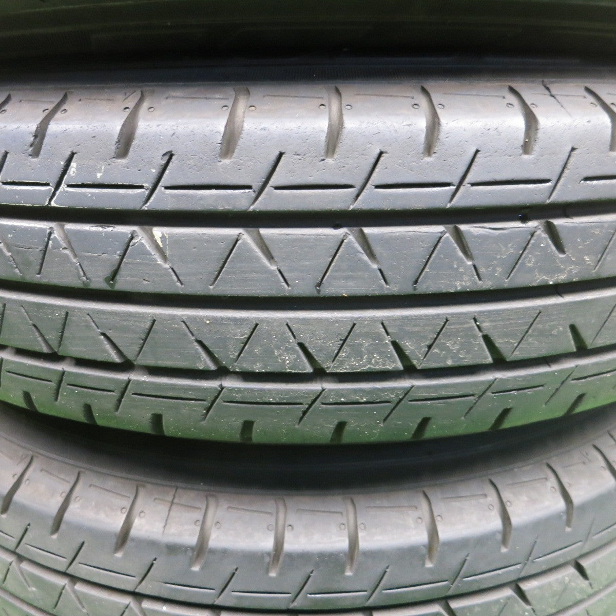 バリ溝！25年！9.5分★165/80R14 97/95N ヨコハマ BluEarth-Van RY55 A to Z 社外 アルミ ブルーアース 14インチ PCD114.3/4H★6021105NKノ
