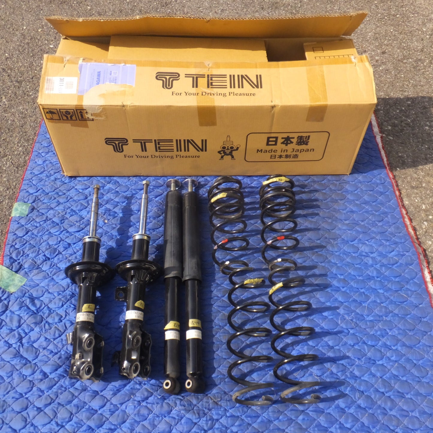 [送料無料] 岐阜発★ホンダ HONDA 純正 N-ONE RS JG3 サスペンション 一式 セット 51610-T82-J510-M1 51620-T82-J510-M1 52610-T82-J510-M1★