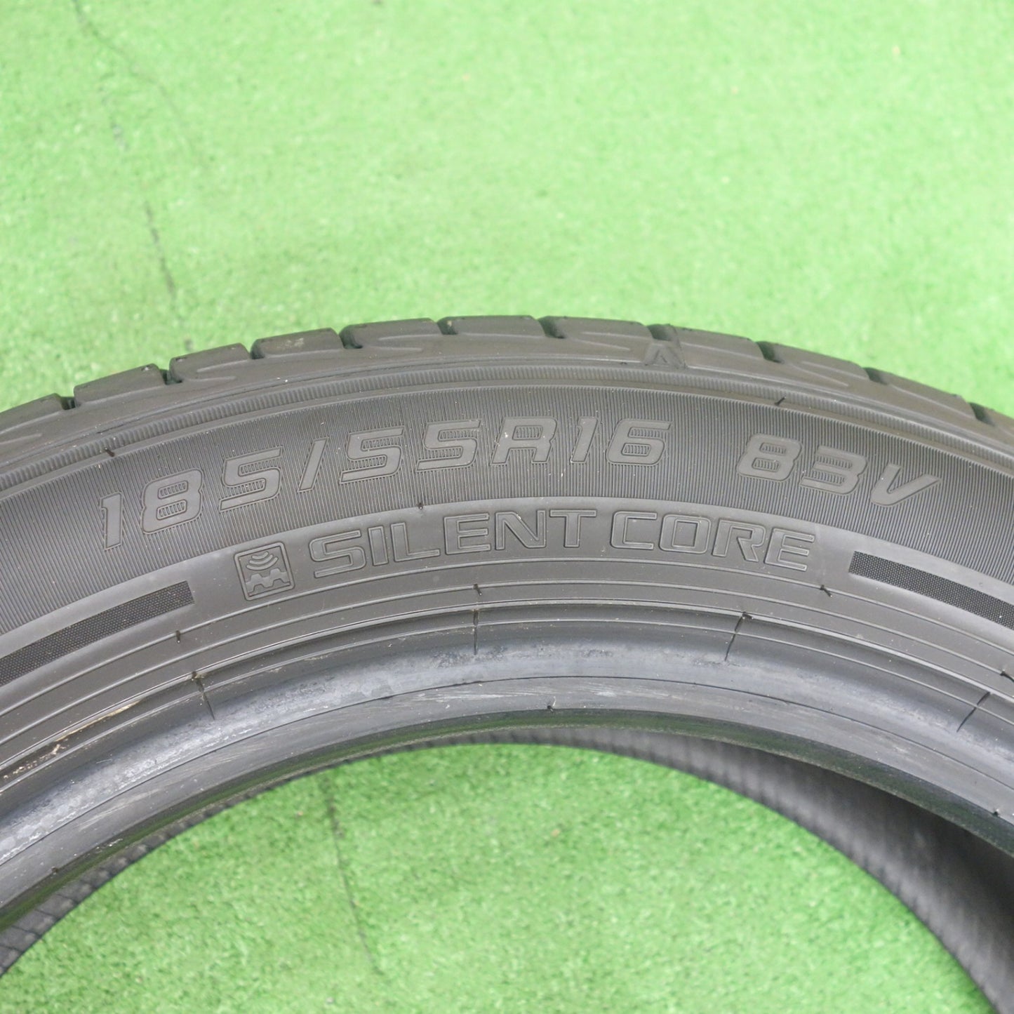 新車外し！26年！1本★185/55R16 ダンロップ LE MANS V+ ルマン5+ タイヤ 16インチ フィット ヤリス シャトル アクア スイフト 等★6072604KTノタ