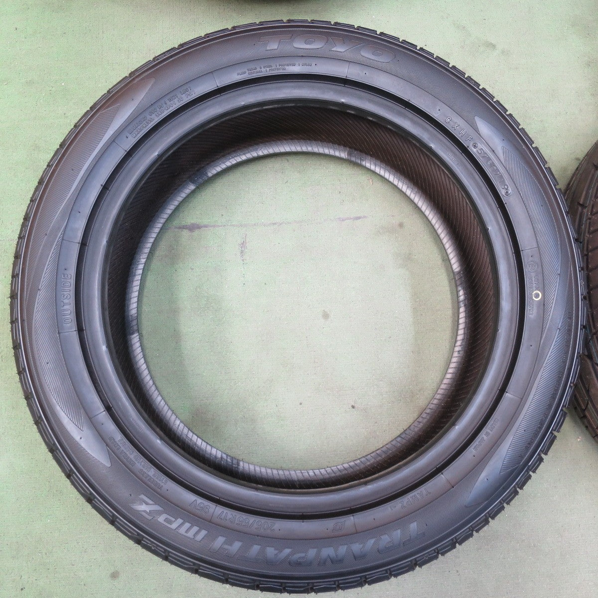 未使用◎205/55R17 トーヨー トランパス MPZ タイヤ 17インチ ステップワゴン ストリーム アコード 等◎6082809イノタ