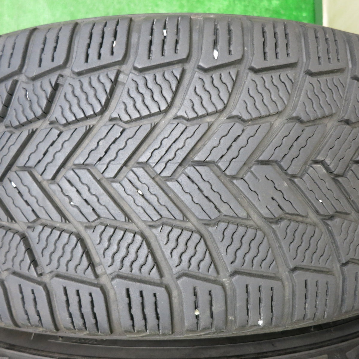 [送料無料] バリ溝！21年！キレイ！8.5分★スタッドレス 225/65R17 ミシュラン X-ICE SNOW SUV Zmeist VS-1 17インチ PCD114.3/5H★4112204NJス