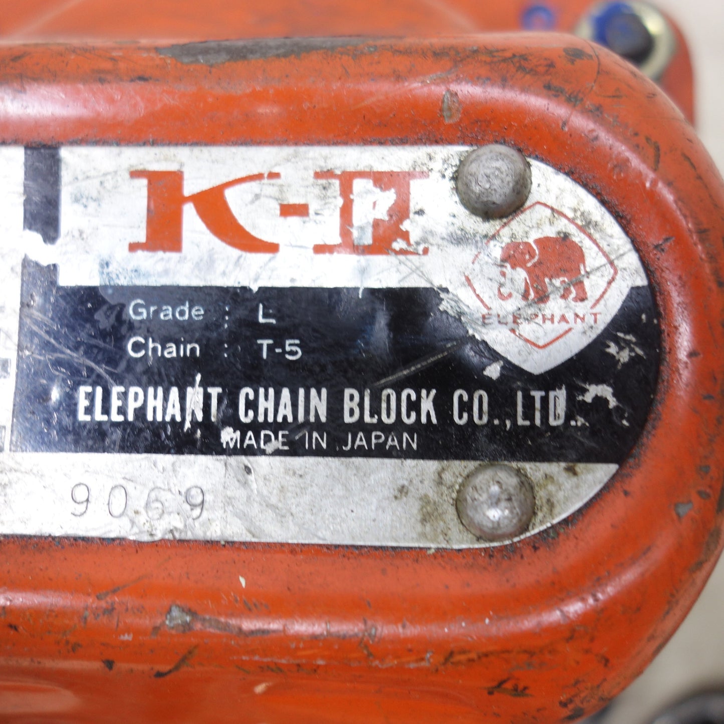 [送料無料] ◆象印 チェーンブロック 0.5ton K-2 L T-5 500kg 0.5トン K-Ⅱ ELEPHANT 吊り 工具 エレファント②◆