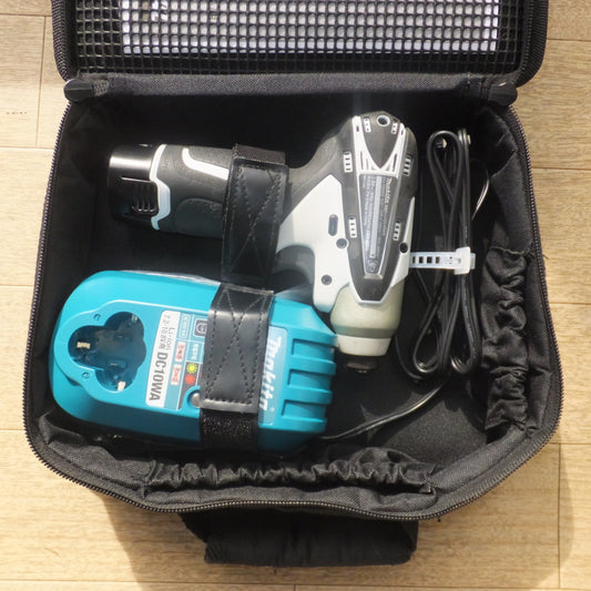 [送料無料] 美品★マキタ makita 充電式インパクトドライバ TD090D　バッテリ BL1013　充電器 DC10WA　セット★