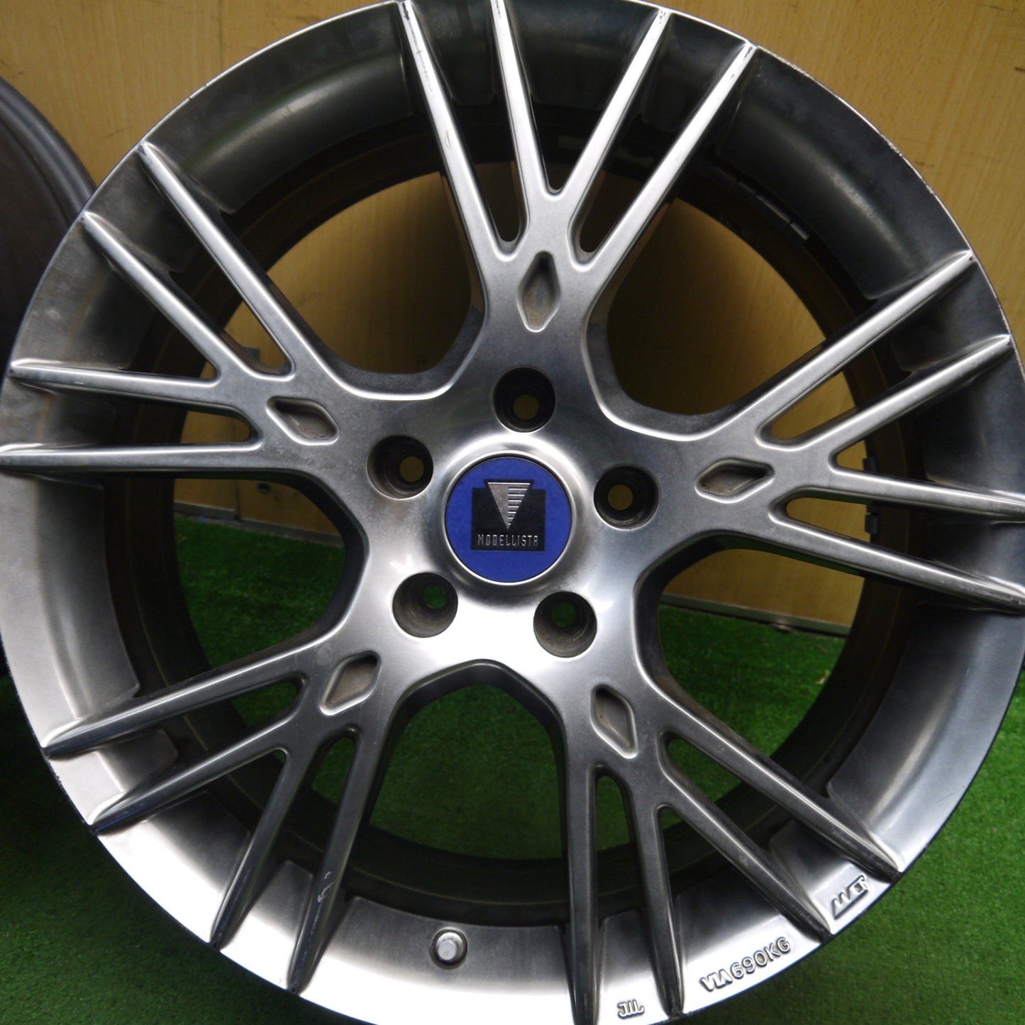 4本価格★MODELLISTA Wing Dancer2 18インチ ホイール 18×7.5J モデリスタ ウイングダンサー2 PCD114.3/5H★5051907Hホ