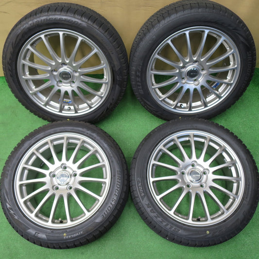 バリ溝！23年！キレイ！9.5分★スタッドレス 215/50R17 ブリヂストン ブリザック VRX2 ECO FORME エコフォルム 17インチ PCD114.3/5H★6040304NKス